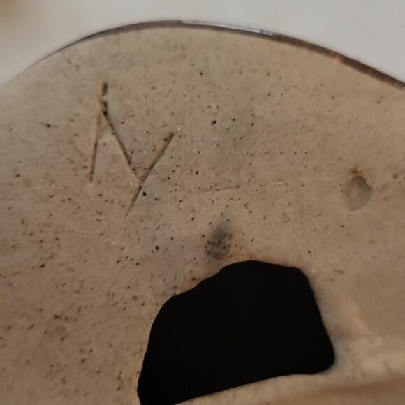 1960 Tonala Mexico and LAT Mexico Folk Art Both Signed Two Owls 5" and 4.5" - Picture 12 of 12